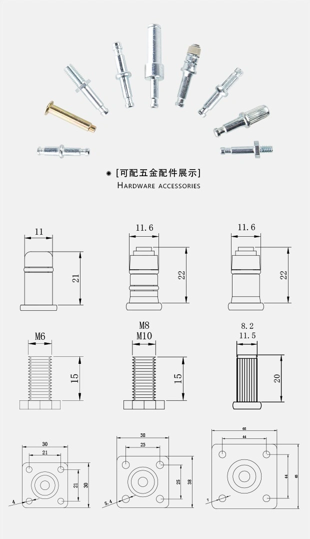 Removable Swivel Wheels for Chair, Furniture and Appliances