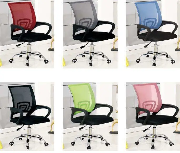 Modern Swivel Armrest Fabric Chair Office Furniture Executive Adjustable Wheels Mesh Office Chair