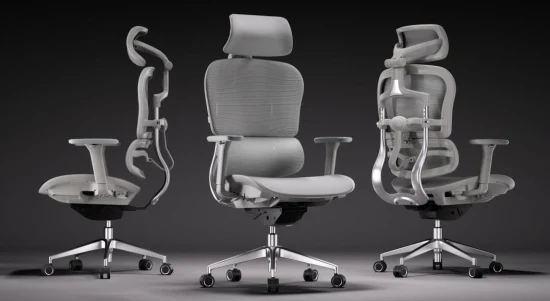 Comercio al por mayor cómoda silla de oficina de malla de tela duradera con brazo suave y cómodo con ruedas
